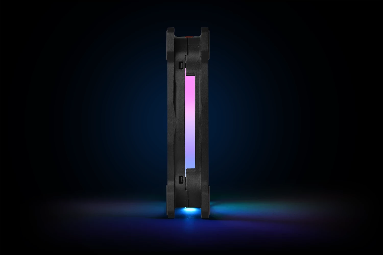 Ventilatorë RGB Thermaltake Riing Duo 12, 3 copë, 120mm, i zi