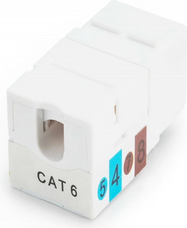 Modul Keystone RJ45 Digitus DN-93601, Kategoria 6, UTP, Bardhë