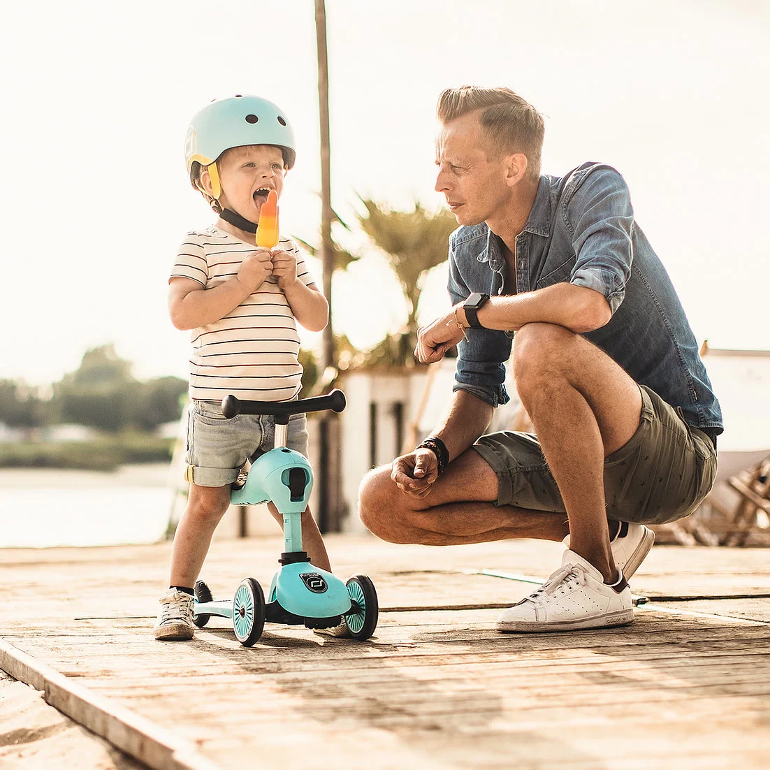 Trotinet Scoot and Ride Highwaykick 1 - Blueberry