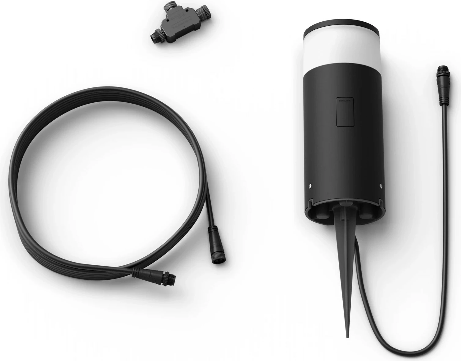 Dritë smart Philips Hue Calla, LED, alumini, e zezë