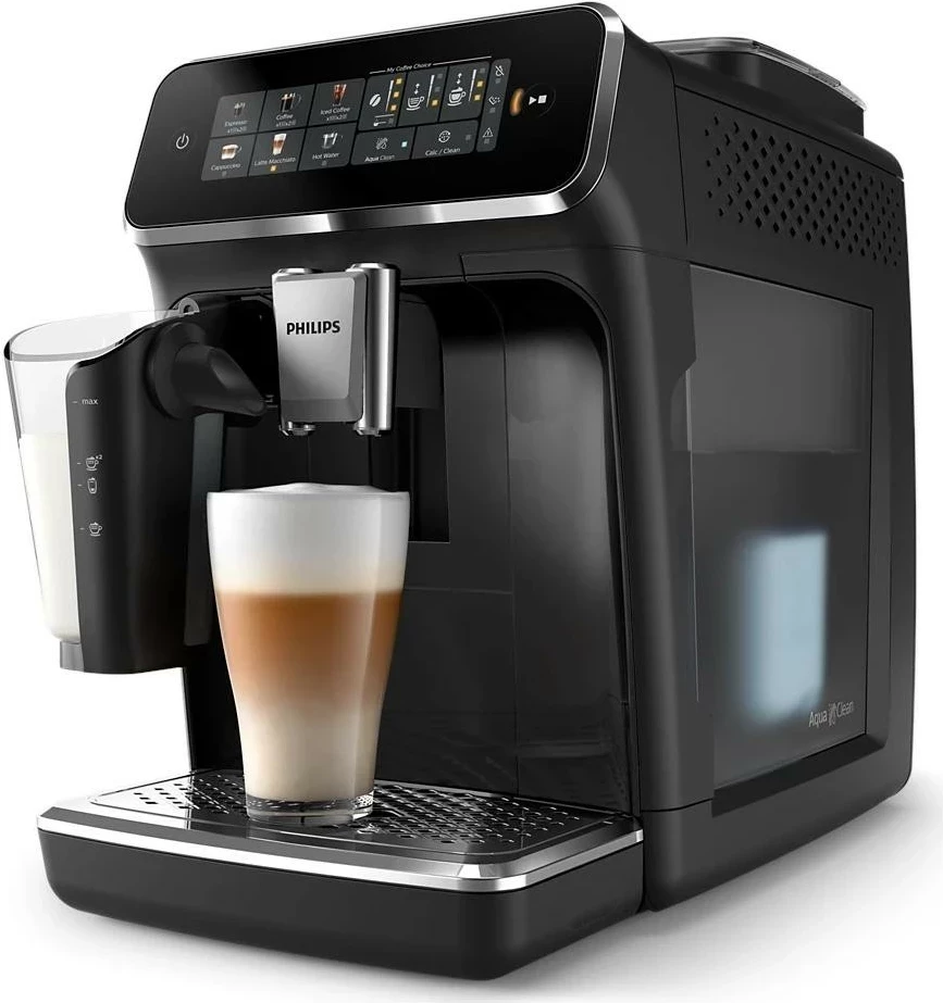 Aparat kafeje Philips Seria 3300 EP3341/50, ngjyrë e zezë me krom