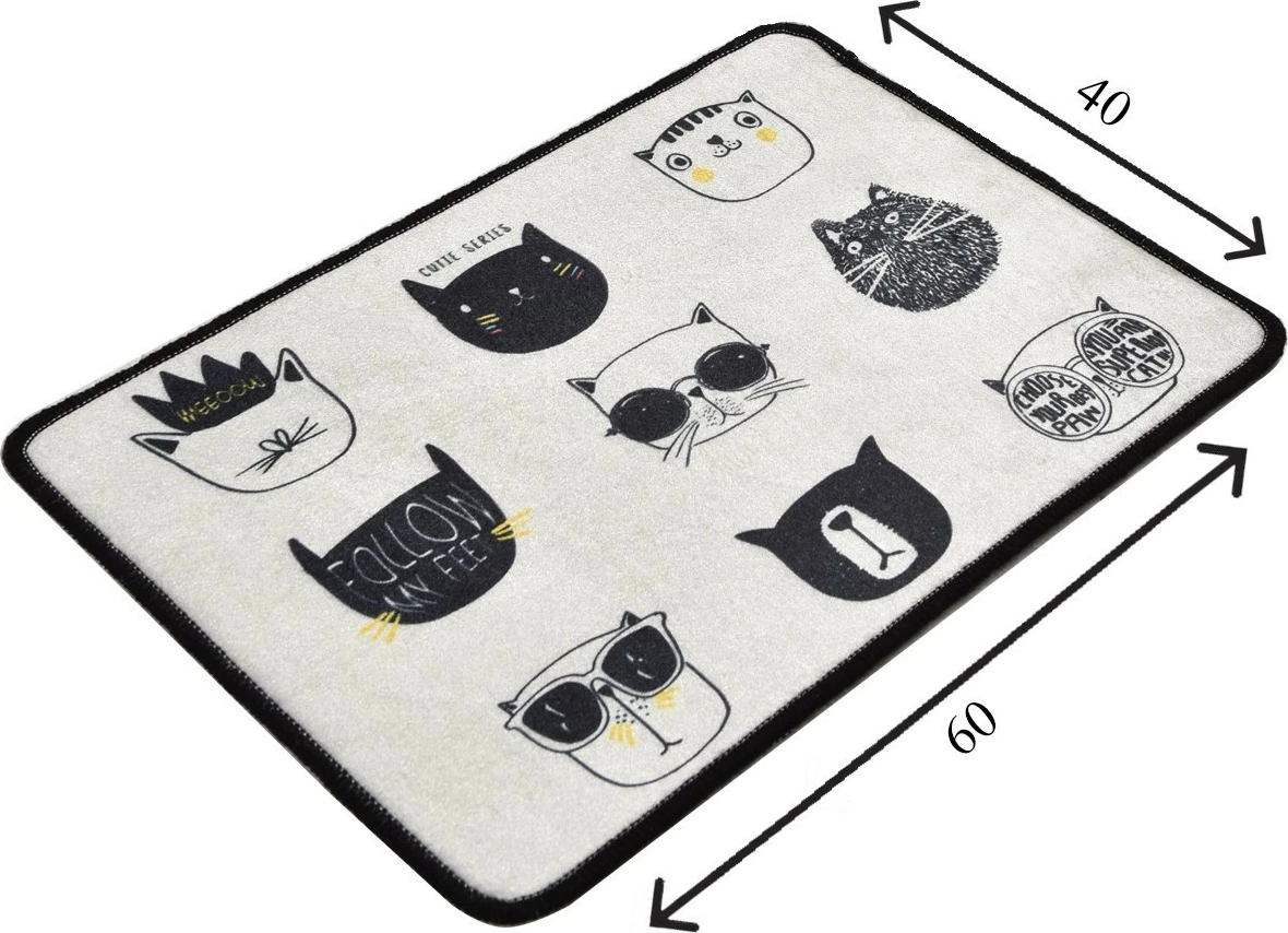 Tapet për banjo Mijölnir, Cutie, 40x60 cm