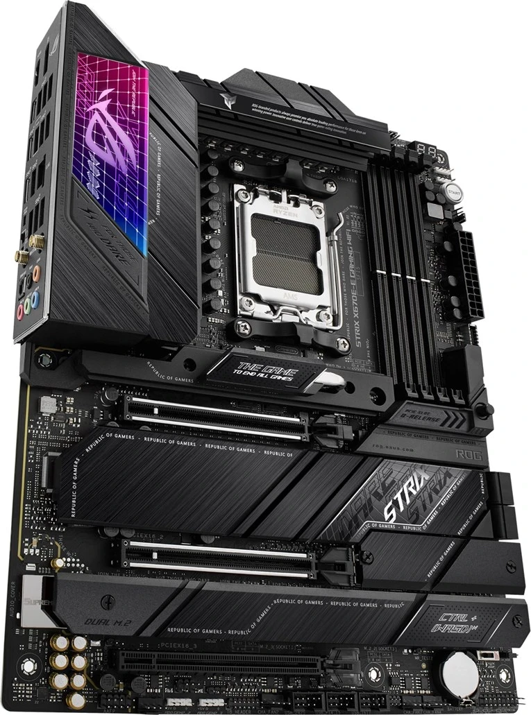 Pllakë amë Asus ROG Strix X670E-E Gaming, AMD X670, AM5 ATX, e zezë