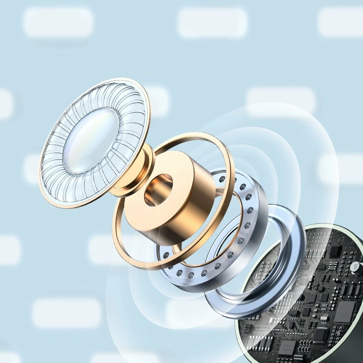 Kufje Joyroom JR-EC06 USB-C me mikrofon, 1.2 m, gri (JYR908)