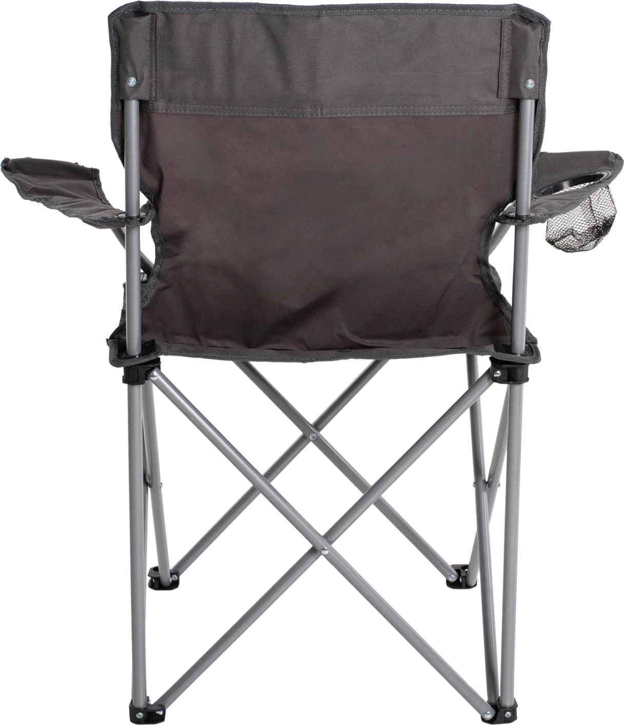 Karrige palosëse për plazh/kamping me mbajtëse gotash, ngjyrë gri, FH5096.01, 77x48x81 cm