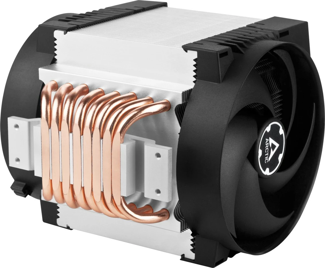 Ftohës ajri ARCTIC Freezer 4U-M Rev. 2, 2 ventilatorë 12cm, për server, alumini, zi