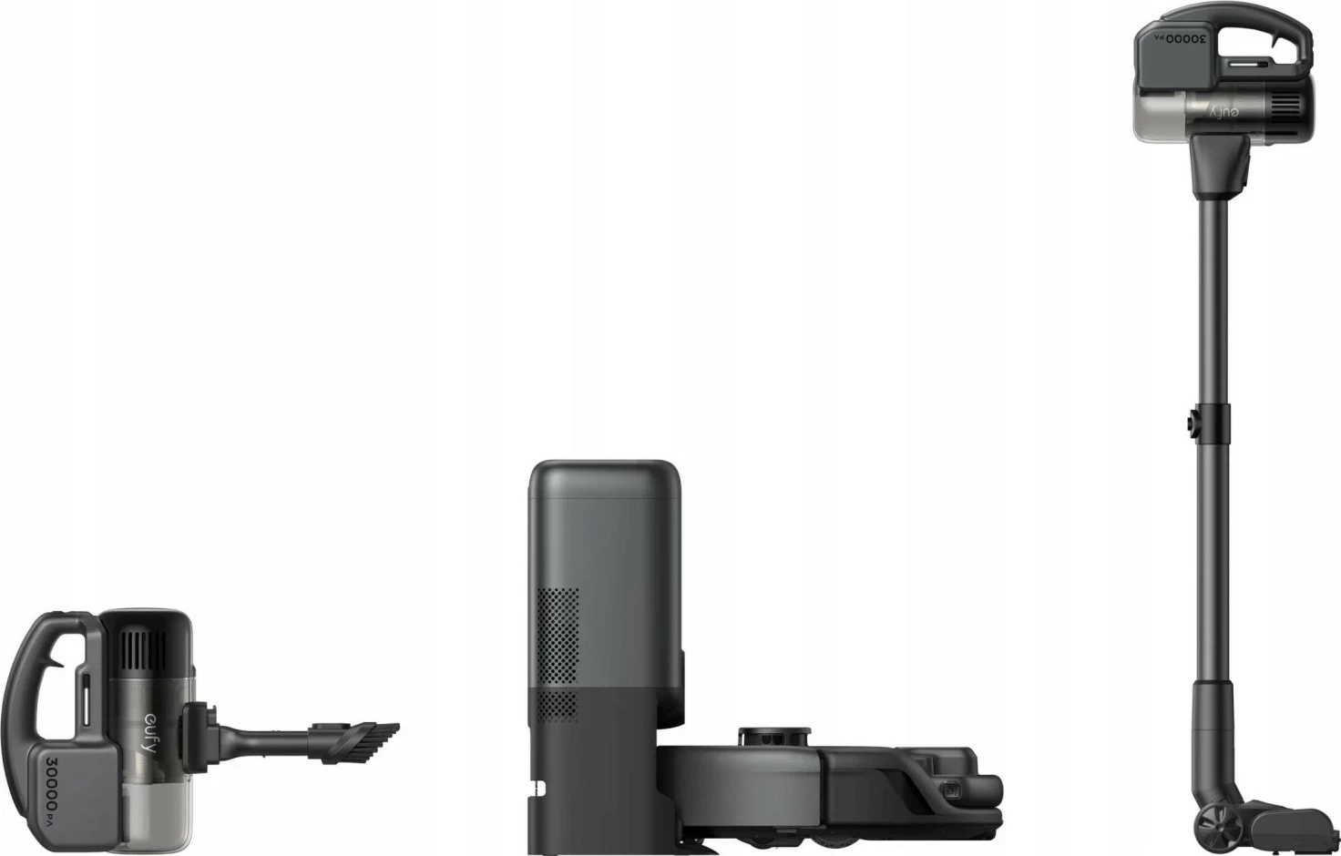 Robot pastrues, eufy E20, 0.35L, 8000Pa, i zi