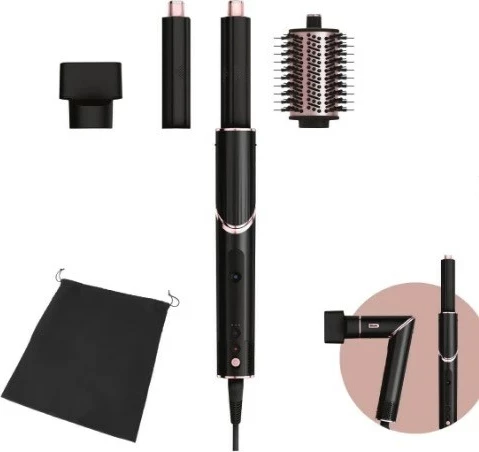 Stiluese për flokë Shark FlexStyle HD424EU, Warm Black, Rose gold