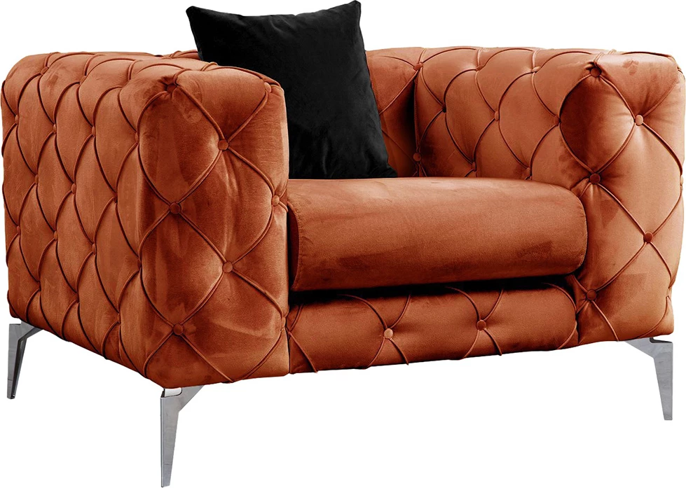 Karrige Wing Como, portokalli, Atelier del Sofa