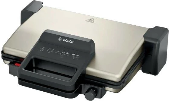 Grill kontakti Bosch TCG3302, 2000W, argjendtë