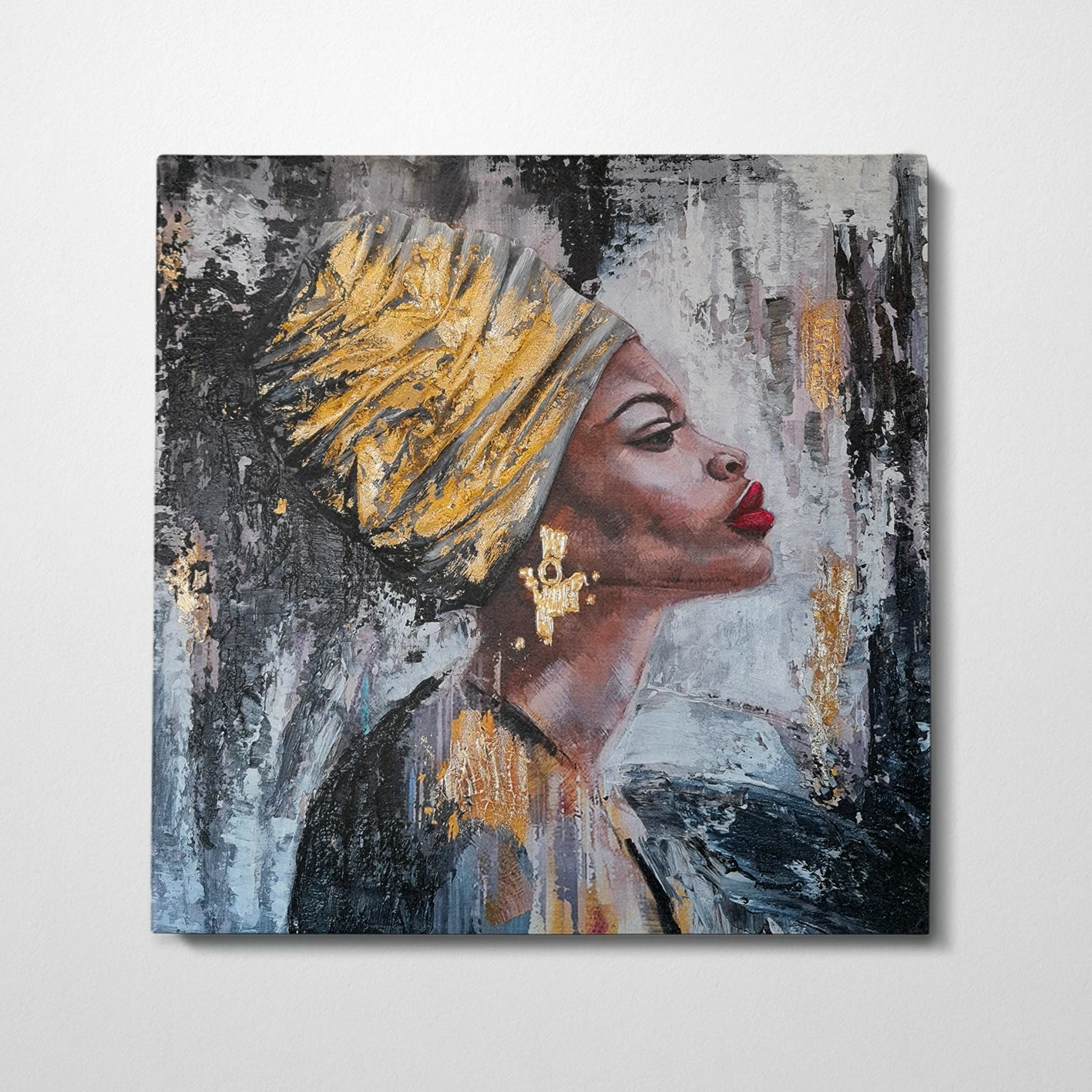 Pikturë dekorative me vaj, Wallity, OPL340522 - 120x120cm