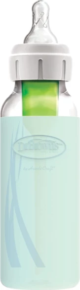 Veshje Silikoni për Shishe Qelqi Dr. Brown’s 250 ml, ngjyrë ment