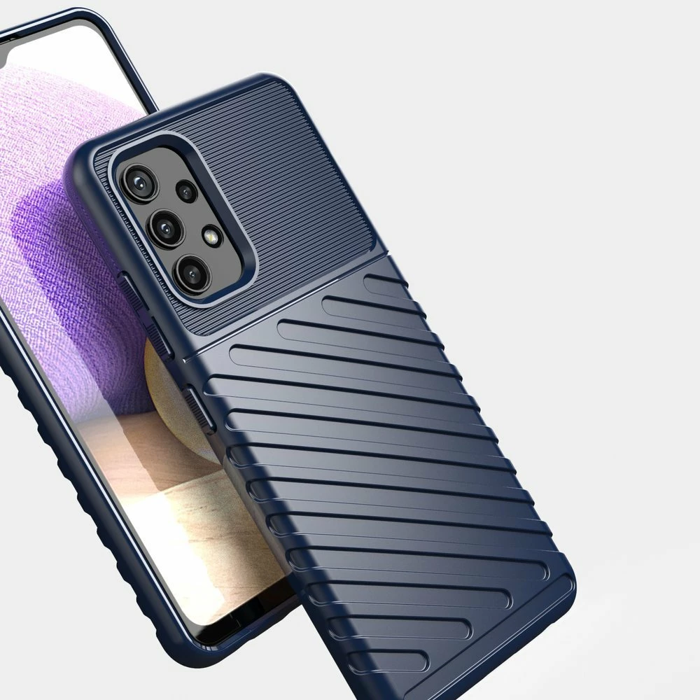 Mbështjellës Hurtel Thunder Case për Nokia 5.4, TPU, blu