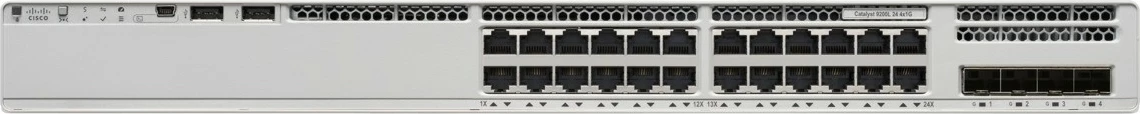 Switch Cisco Catalyst 9200L, 24 porte Gigabit, Managed, L3
