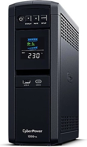 UPS CyberPower CP1350EPFCLCD, 1350VA/810W, Tower, Ekran LCD, i zi