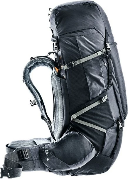 Çantë shpine Deuter Aircontact Pro 75+10, e zezë
