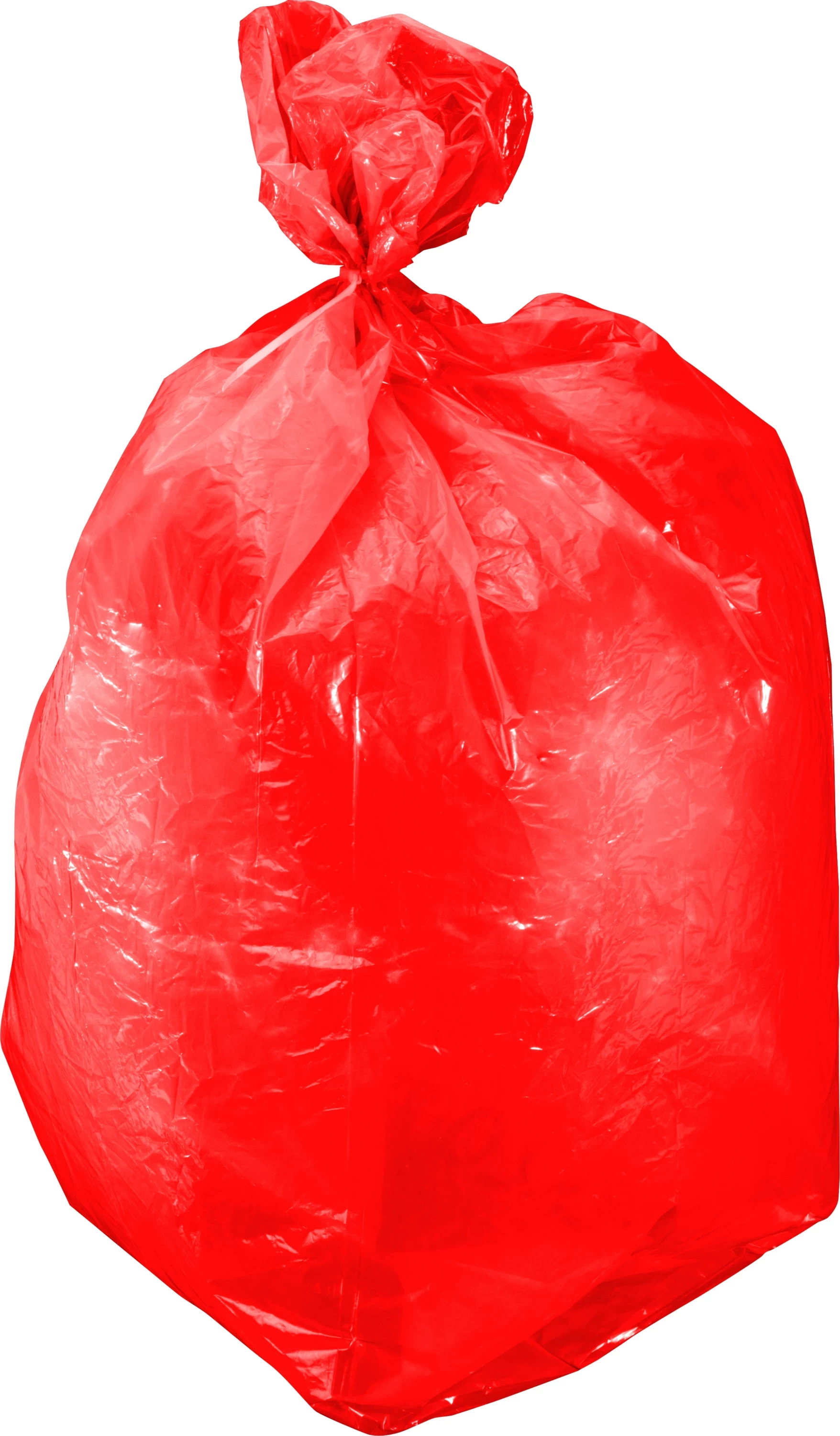 Qese mbeturinash PROLINE 41204 120L, 10 copë, e kuqe