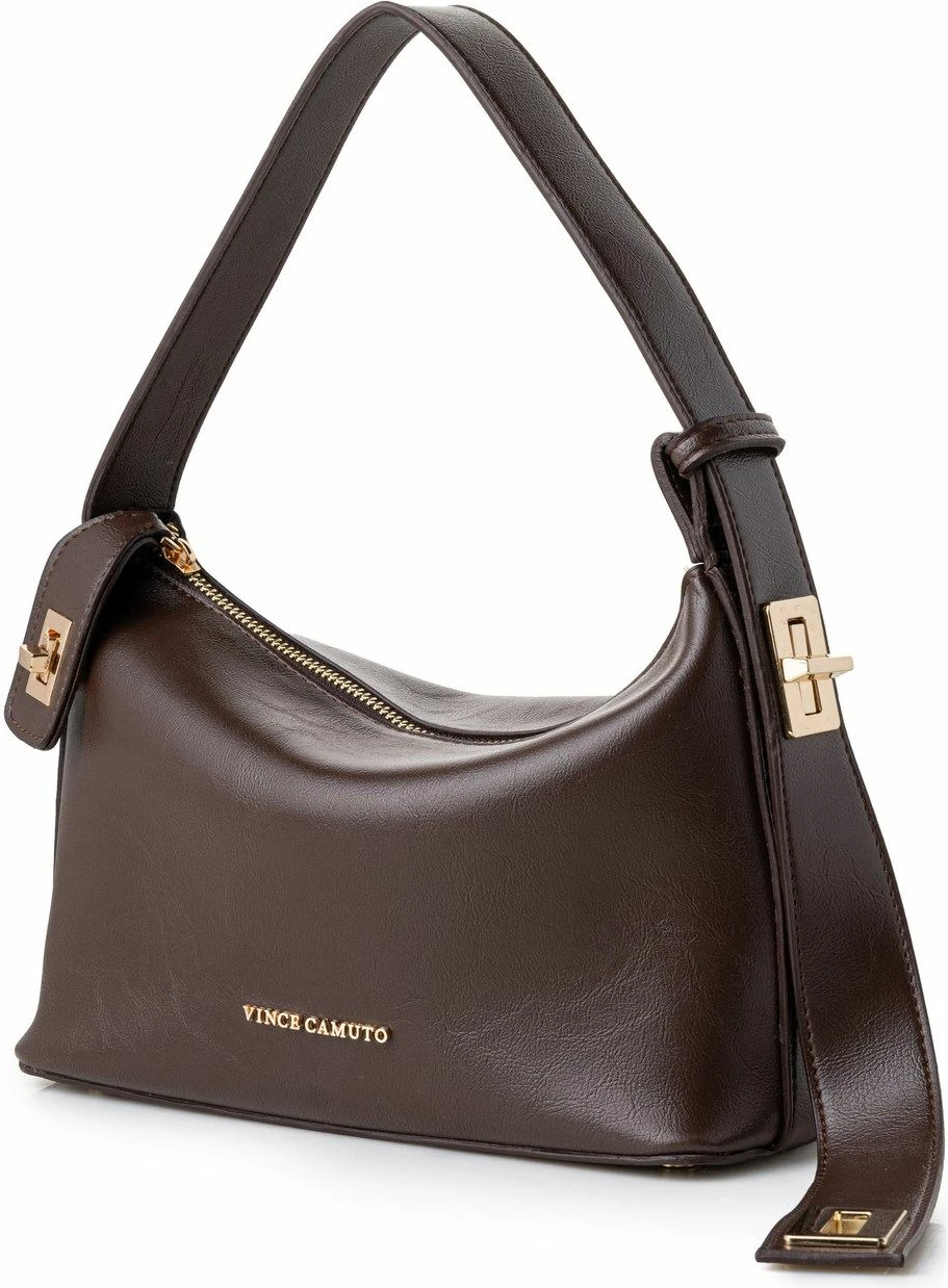 Çantë krahu Novara, ngjyrë çokollatë, Vince Camuto