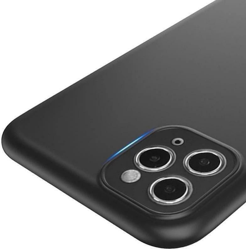 Mbështjellës Hurtel Soft Case për Vivo Y22, silikon, i zi