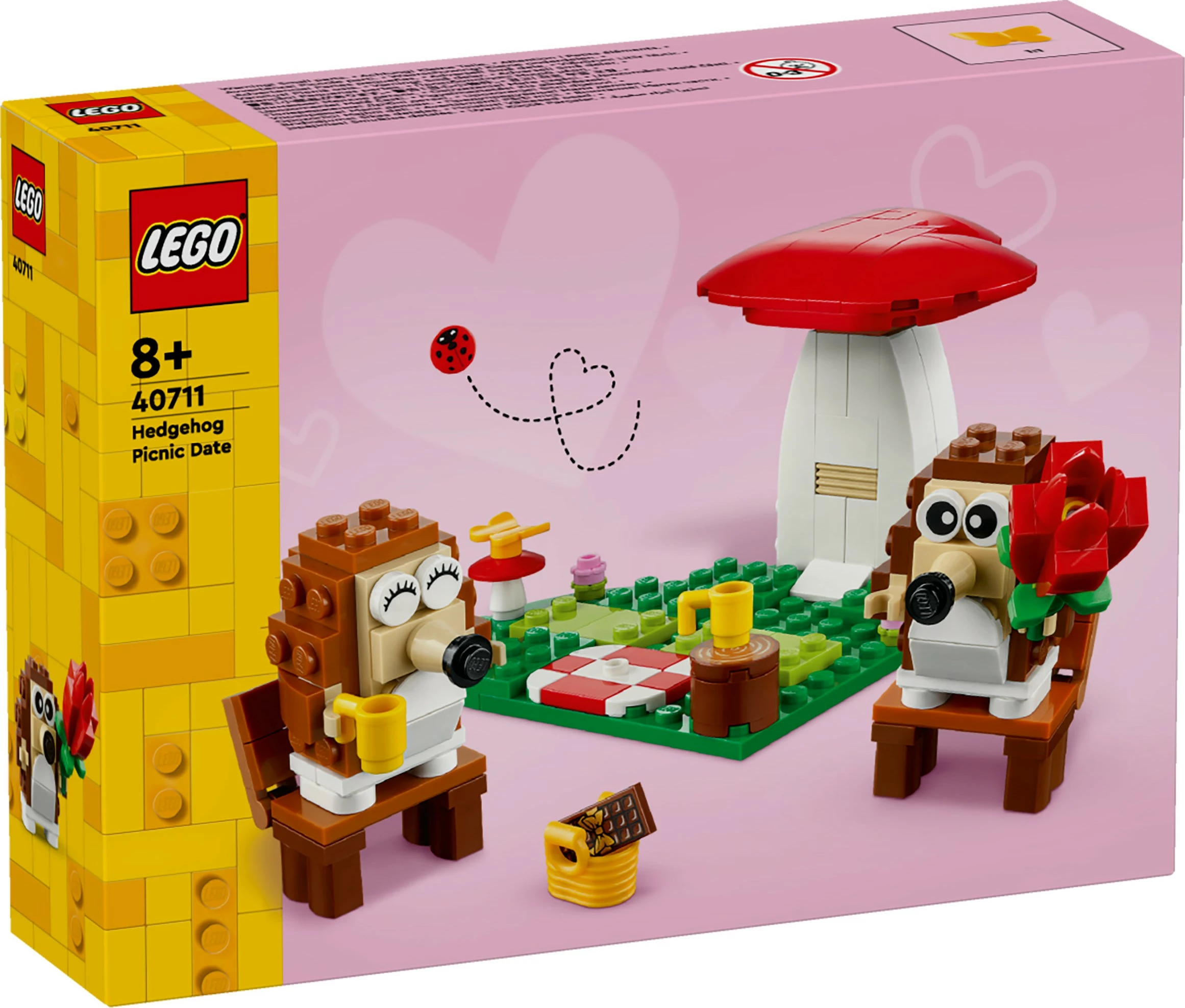 Set ndërtimi LEGO 40711, Igel und ihr Picknick-Date, shumëngjyrësh