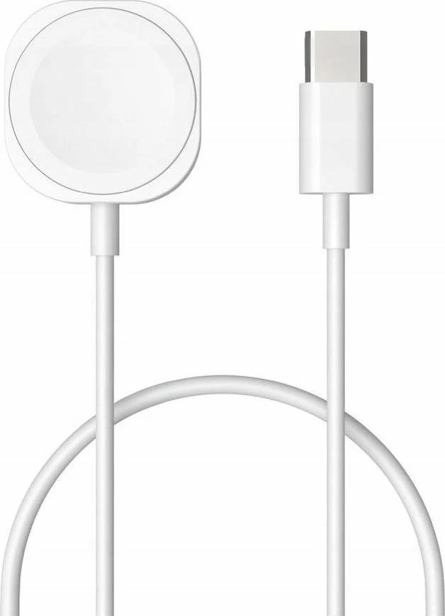 Kabllo karikimi USB-C me karikim induktiv për Apple Watch Fixed FIXDW-AW-C 1 m 2.5W e bardhë