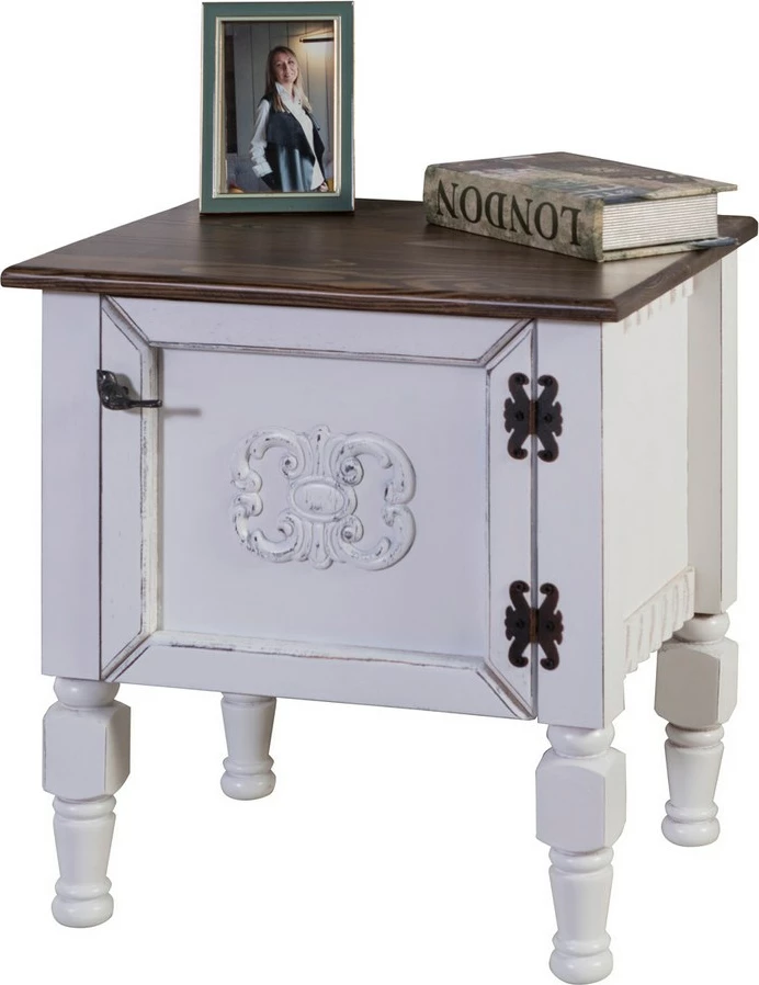 Komodinë Hanah Home, Ada, e bardhë