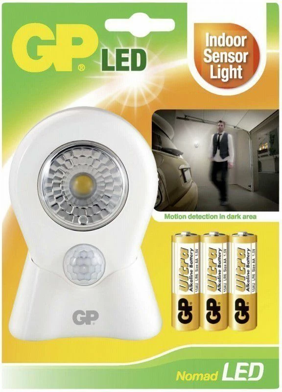 Dritë LED nën dollap GP Nomad 053743-LAME1, me sensor lëvizjeje, e bardhë