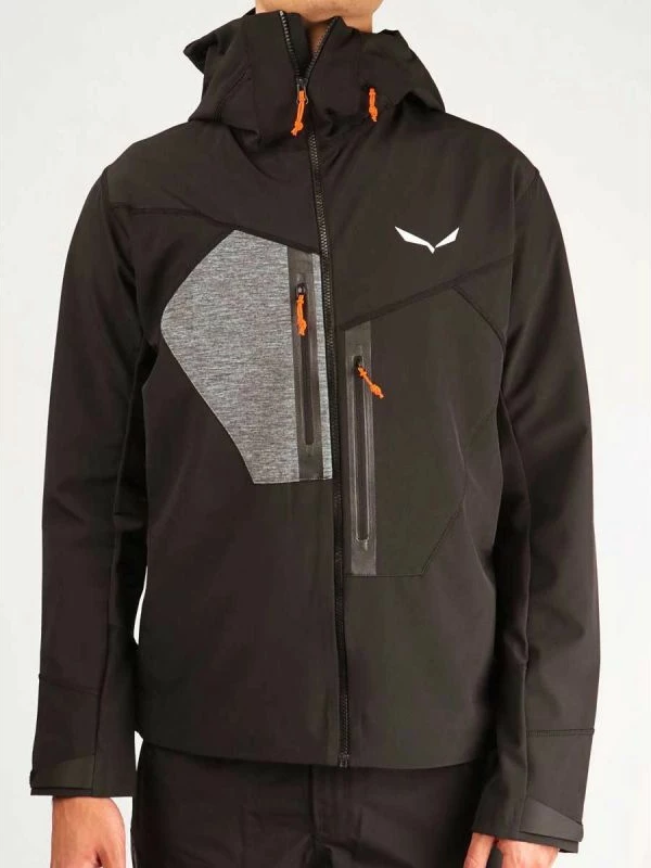 Jakne trekking Salewa për meshkuj, të gjelbër