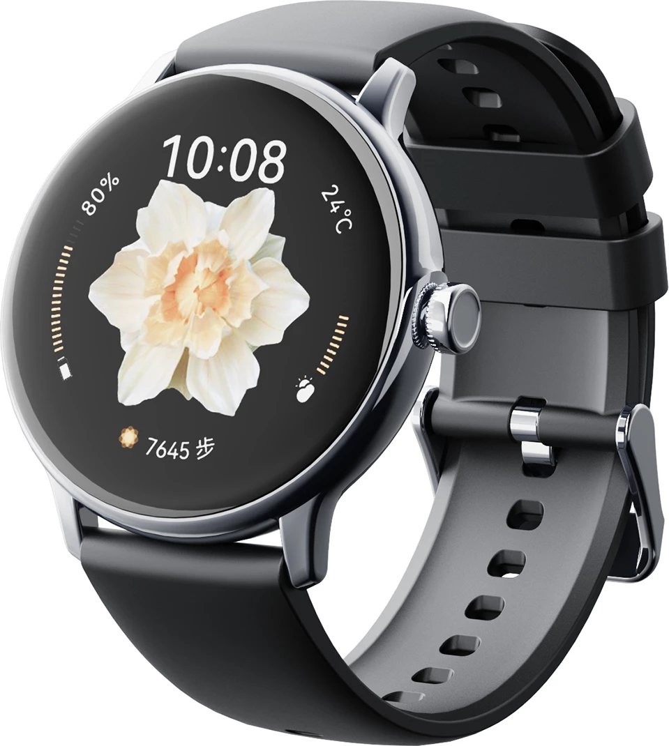 Smartwatch Joyroom JR-FC1 Classic Series, 1.28", Bluetooth 5.3, IP68, Gri e errët