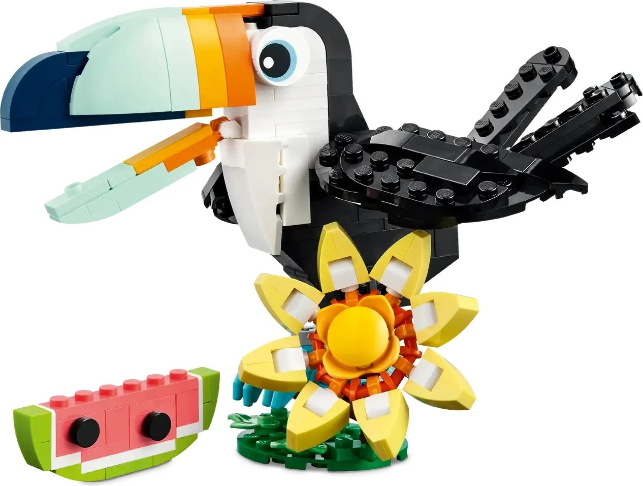 Set LEGO Creator 3-in-1 31173 Wild Animals: Tropical Toucan, 225 pjesë