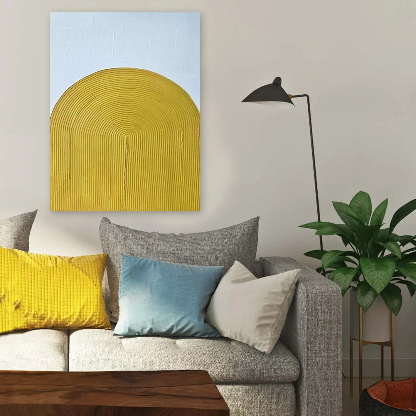 Pikturë dekorative 3D në kanavacë, Wallity, RFB6_5070, shumëngjyrëshe, 50x70cm