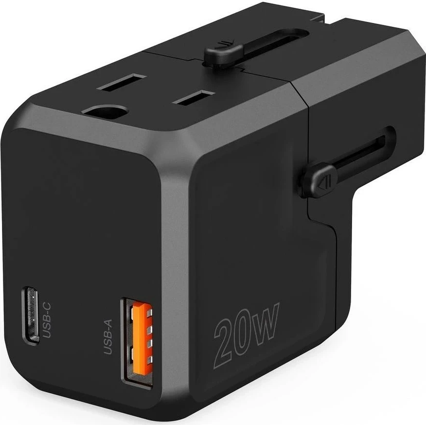 Karikues Choetech PD6038, 1x USB-C, 1x USB-A, i zi