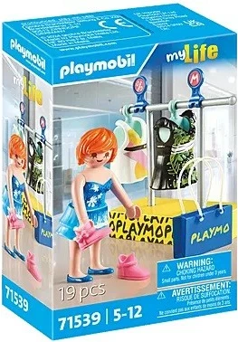 Set lodrash Playmobil My Life 71539 Shopping, 19 pjesë