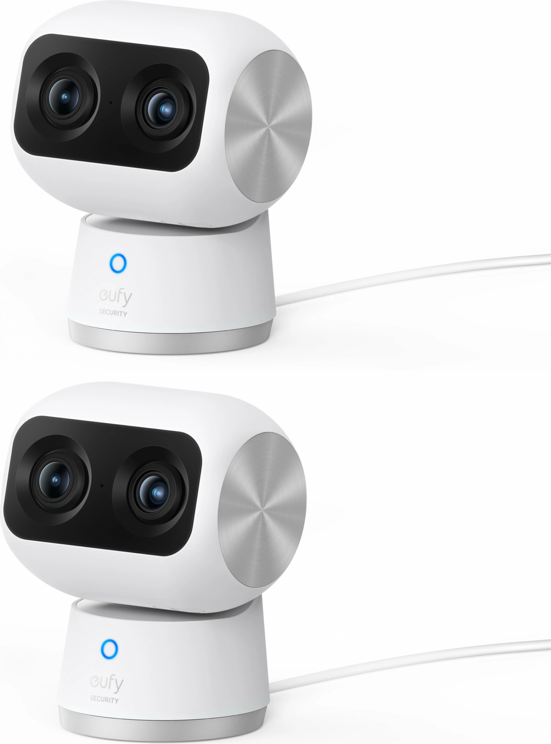 Kamerë sigurie IP Anker Eufy Indoor Cam S350, pa kabllo, 8x zoom, 360° FOV, zi, bardhë