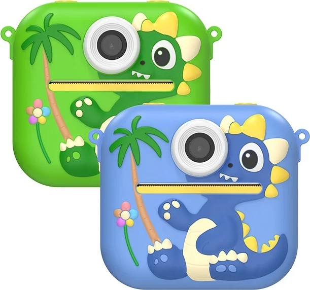 Aparat fotografik Tracer DinoCam, 48MP, printim i menjëhershëm, 13 aksesorë, bardhë