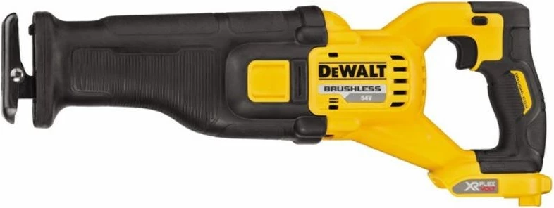 Sharrë reciproke DeWalt DCS389NT, FlexVolt 54V, TSTAK, Zezë, Verdhë