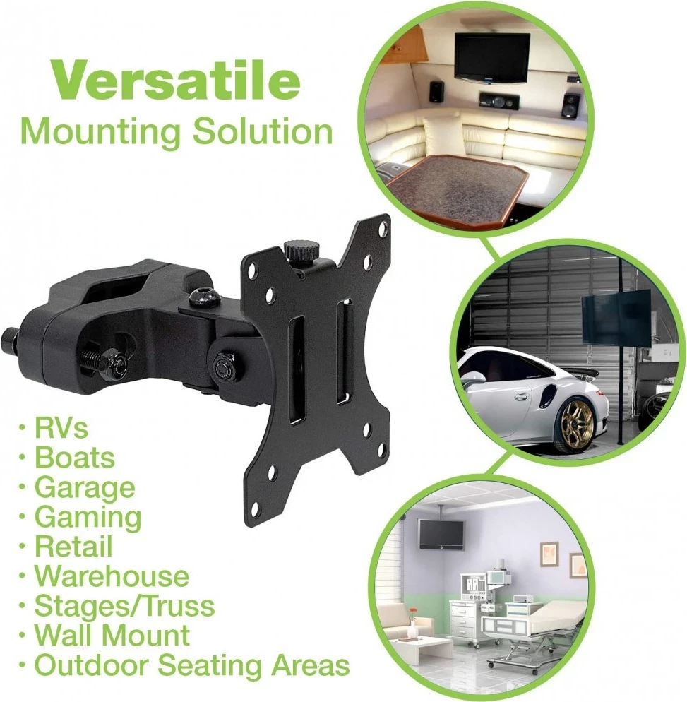 Mbajtëse për televizor Techly ICALCD100BK, 13-30", e zezë