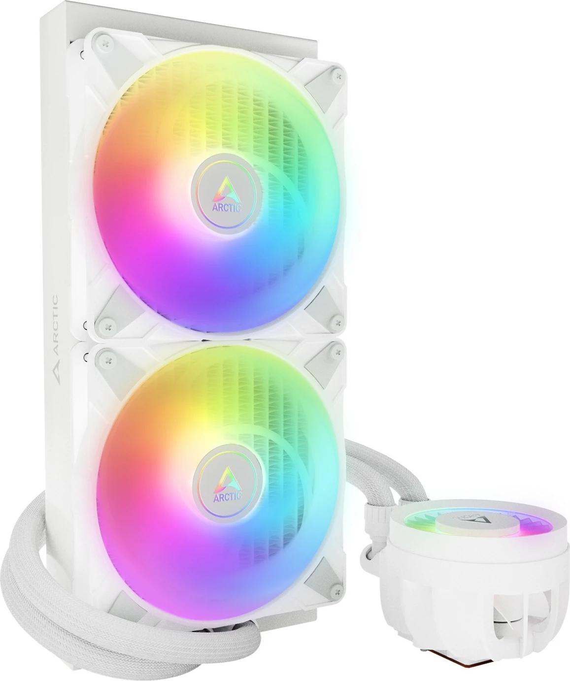 Ftohës uji ARCTIC Liquid Freezer III 280 A-RGB, 14 cm, 69.9 cfm, i bardhë