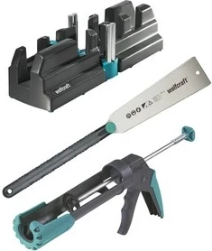 Set mjetesh për dysheme Wolfcraft 6977000, Gri