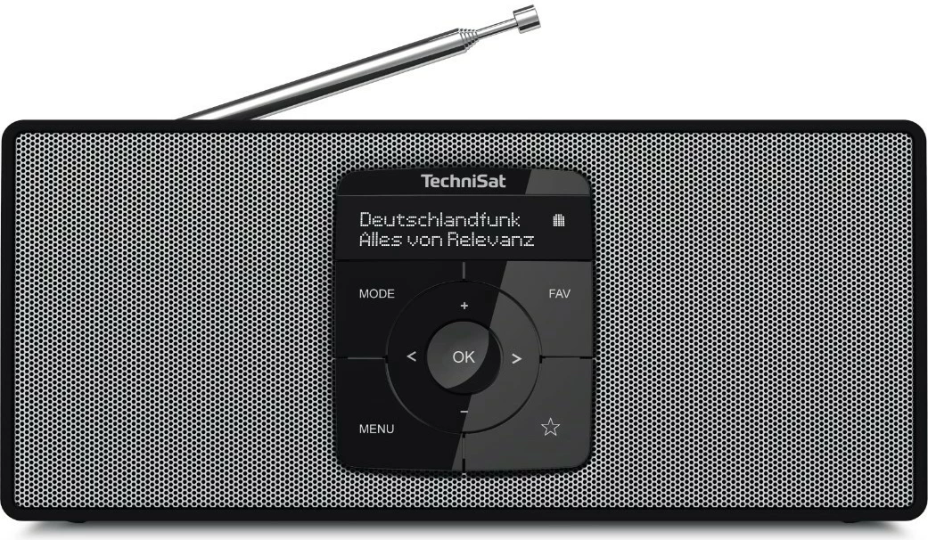 Radio digjitale TechniSat DigitRadio 2 S, e zezë/e bardhë