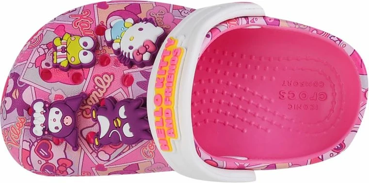 Atlete për fëmijë Crocs, me Hello Kitty, rozë