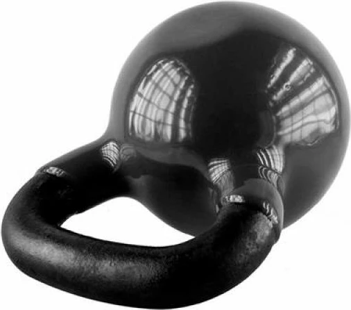 Kettlebell prej hekuri të hedhur, HMS, i zi