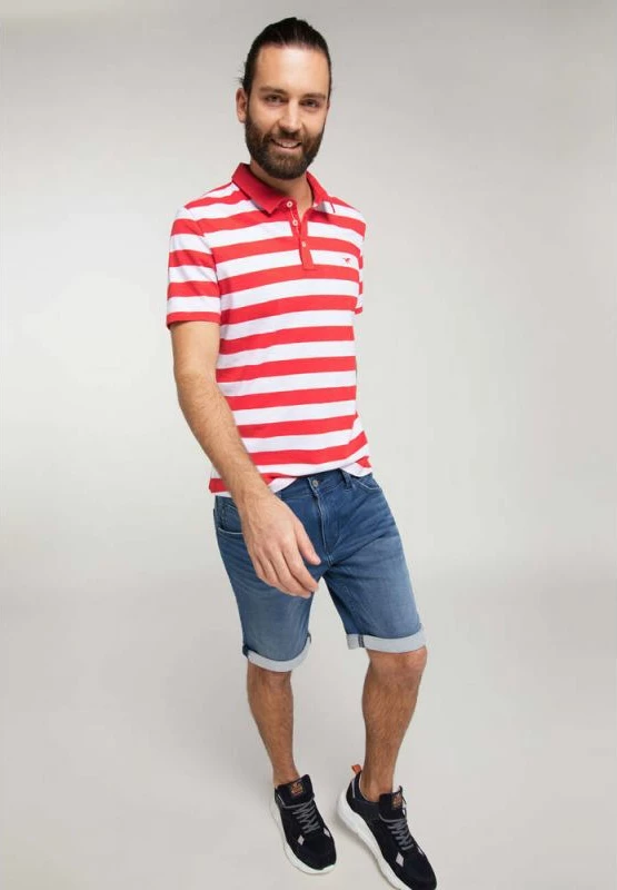 Maicë Polo Mustang Pablo për meshkuj, e kuqe