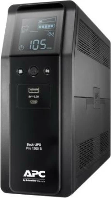 Kasë UPS APC BR1200SI Back Pro, 1200VA/720W, 8xC13, Ekran LCD, e zezë