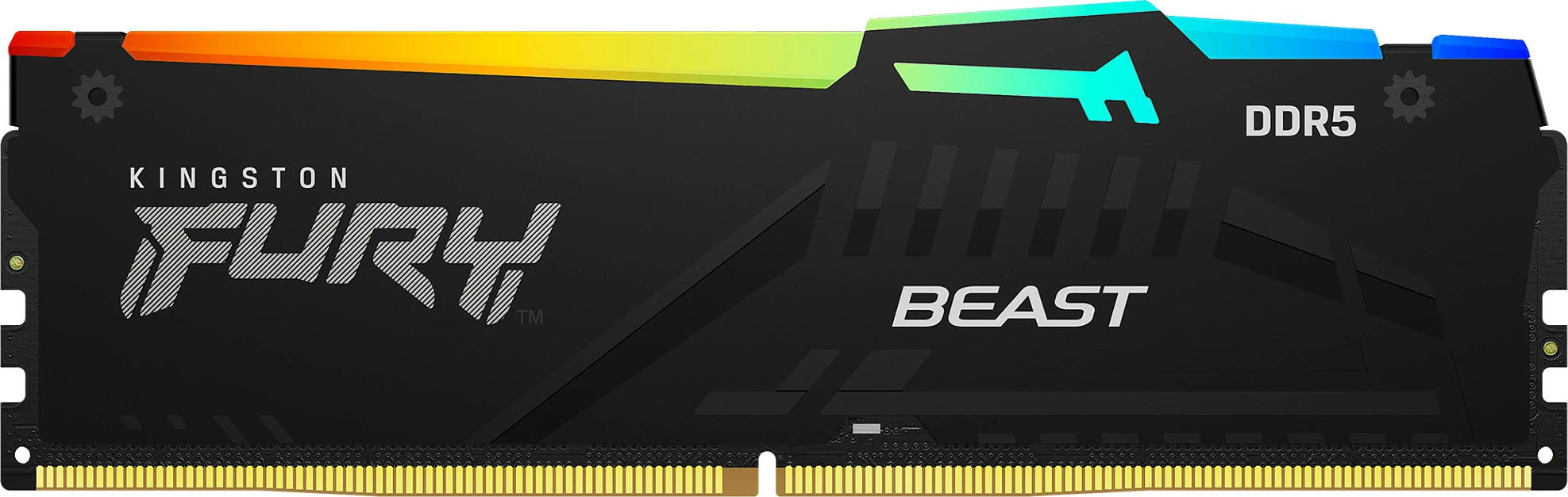 RAM Memorje Kingston FURY Beast RGB EXPO 16GB DDR5 6000MT/s e zezë
