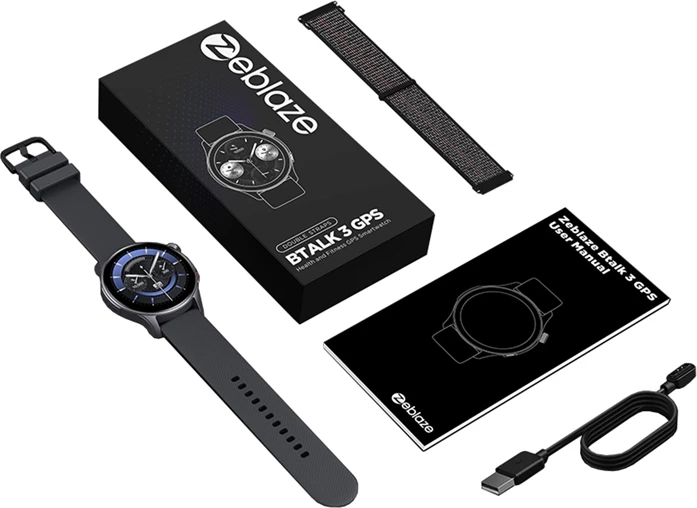 Smartwatch Zeblaze Btalk 3 GPS, 1.43" AMOLED, GPS, 300mAh, Gri