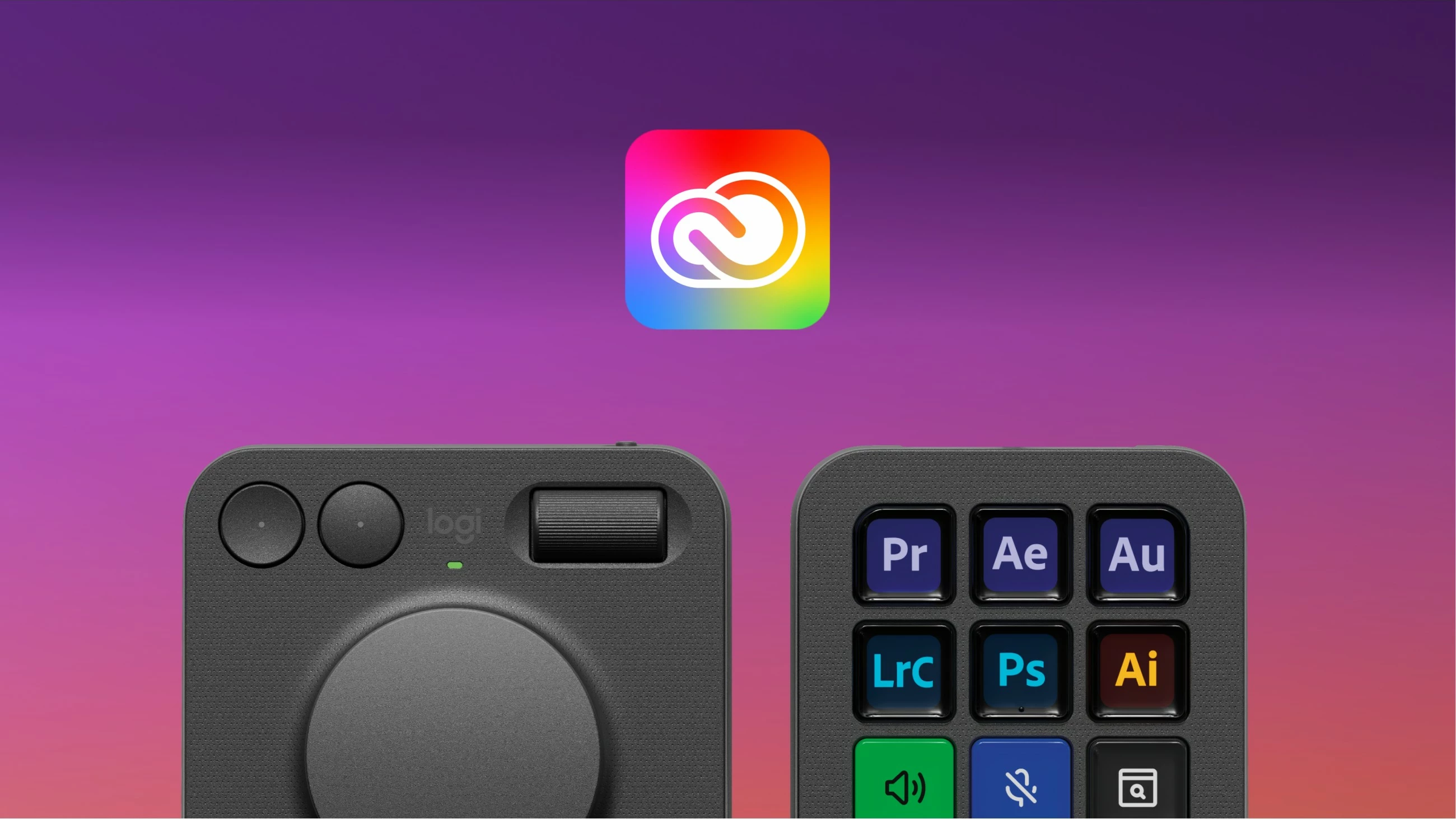 Konzolë kreative Logitech MX Creative Console Graphite