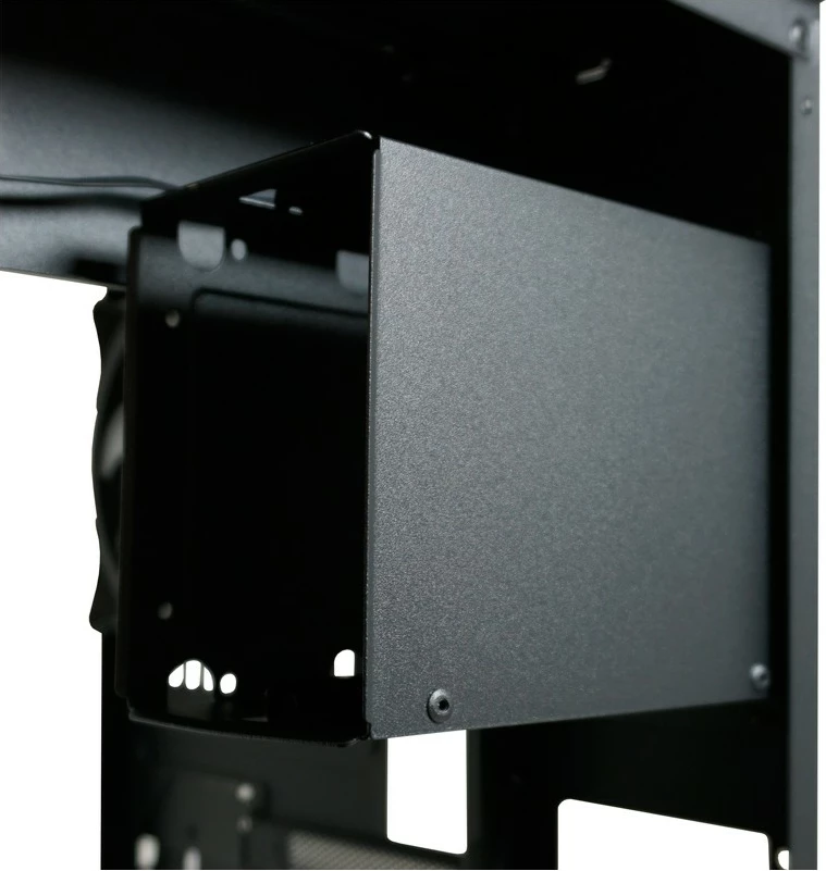 Kasë LC-Power 809B Dark Storm_X, Midi Tower, ATX, RGB, e zezë