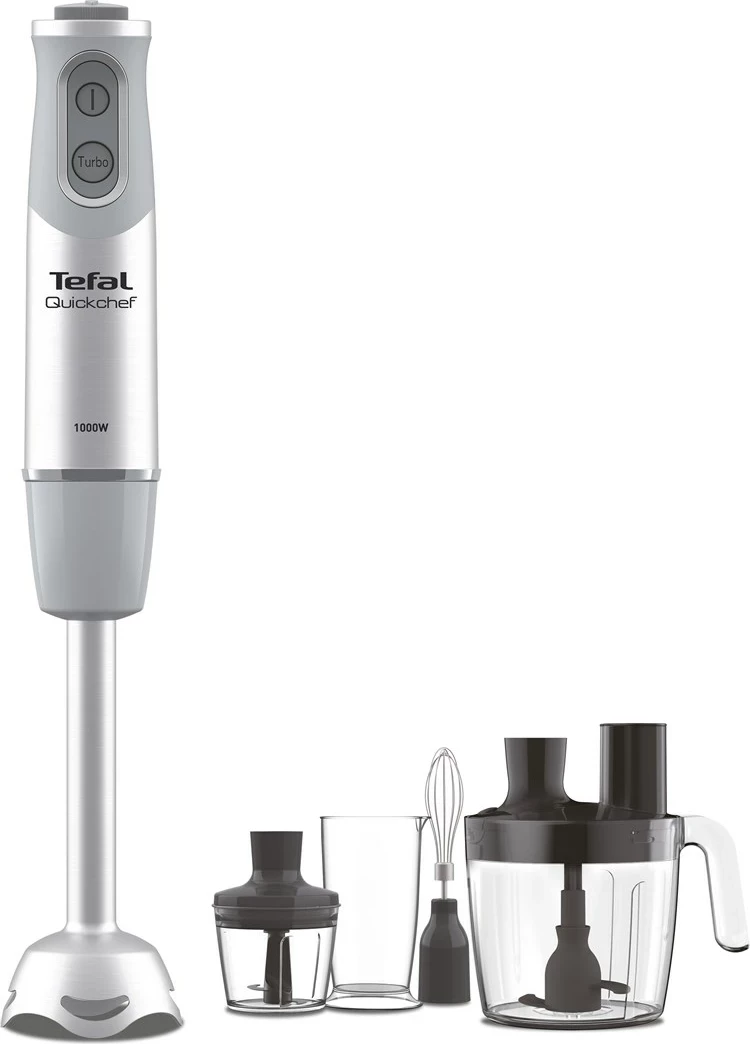 Blender dore Tefal QuickChef HB65LD, 1000 W, Argjendtë