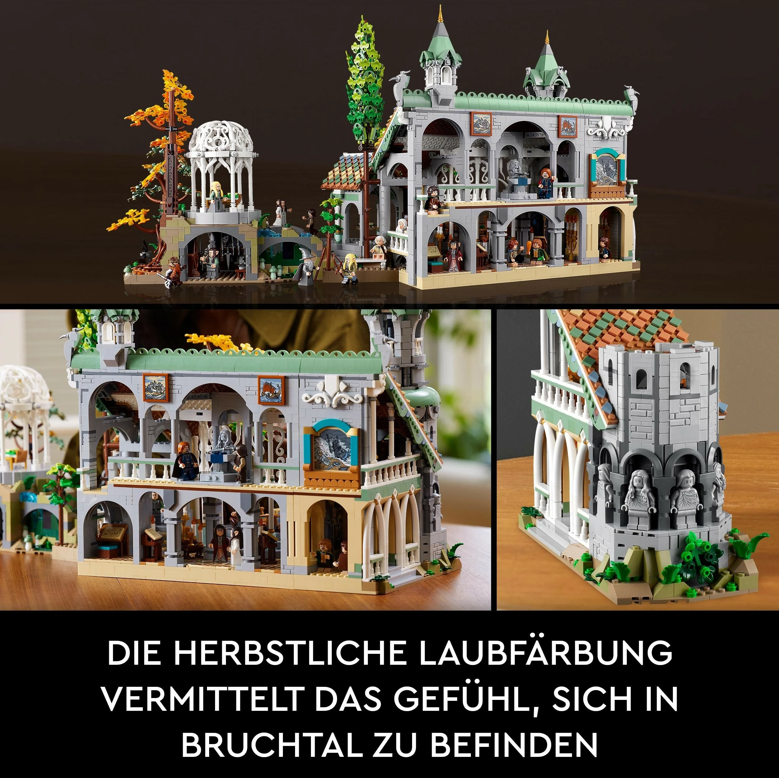 Set ndërtimi LEGO The Lord of the Rings: Rivendell, 6167 pjesë, plastikë, shumëngjyrësh